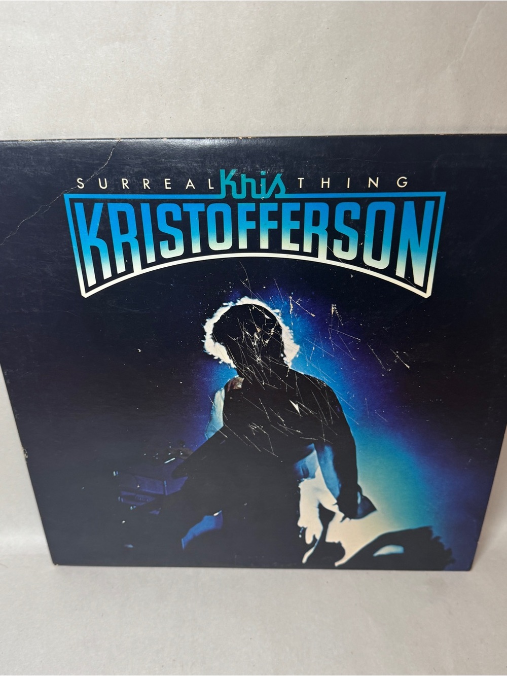 Demo Stamp Kris Kristofferson Surreal Thing Vinyl LP Tested w Skips